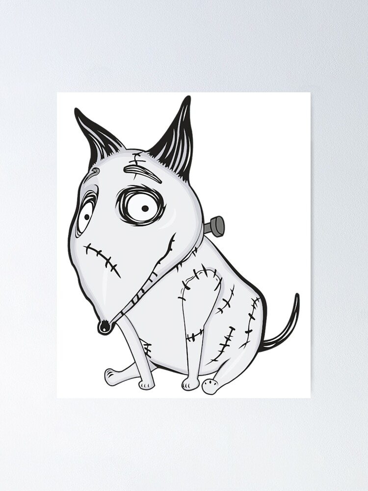 Frankenweenie Coloring Pages - Fposter,small,wall Texture,product,750x1000