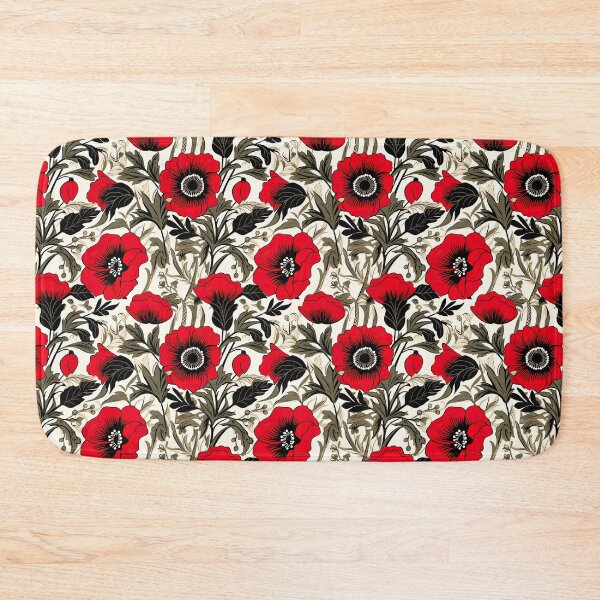 Item preview, Modern design reminiscent of floral motifs with poppies designed and sold by Pflugart.