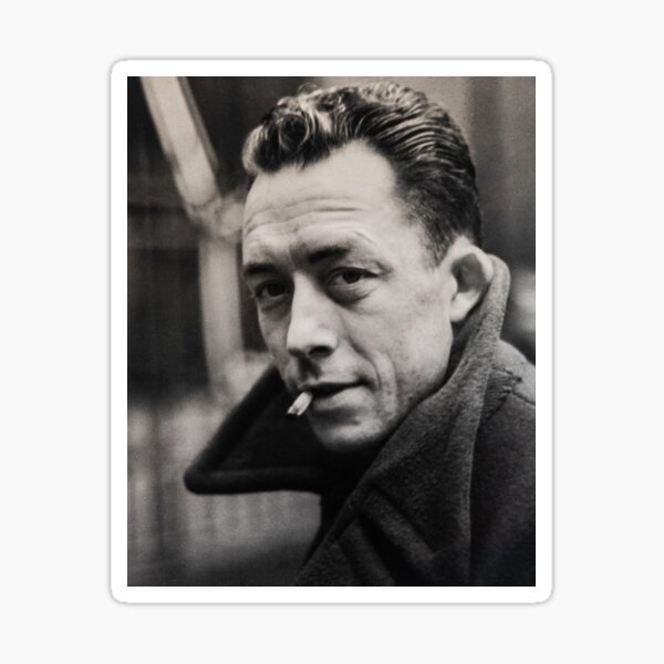 Item preview, Albert Camus designed and sold by HamzaDiscovers.