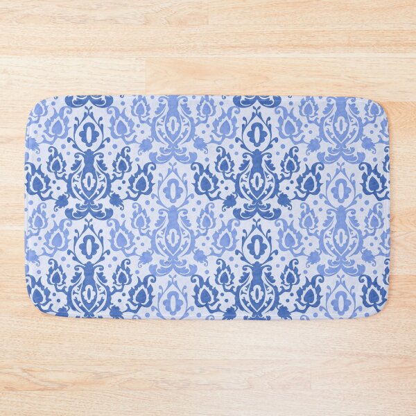 Item preview, Moroccan Casbah Light Blue Damask designed and sold by AntiqueImages.