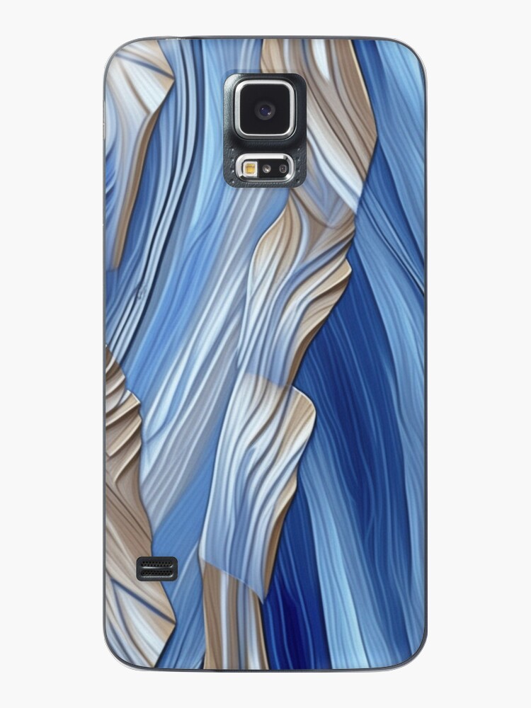 Wavy Tree Bark in a Flow of a River Samsung Galaxy Phone Case