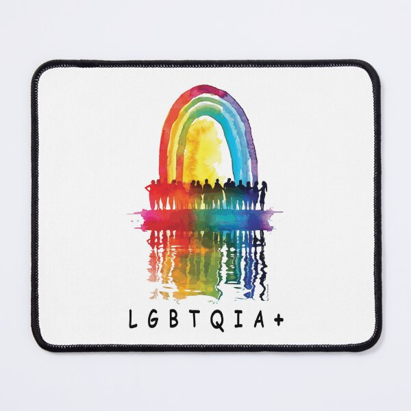 Item preview, LGBTQIA+ Rainbow and Silhouettes designed and sold by NeoPictura.