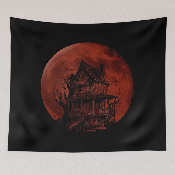 Item preview, Halloween Scary House designed and sold by Barneyteez.