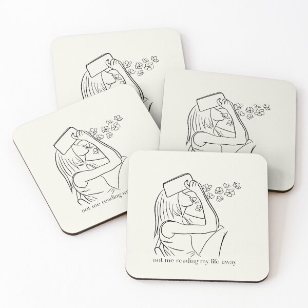 Item preview, not me reading my life away designed and sold by LunaRoseReads.