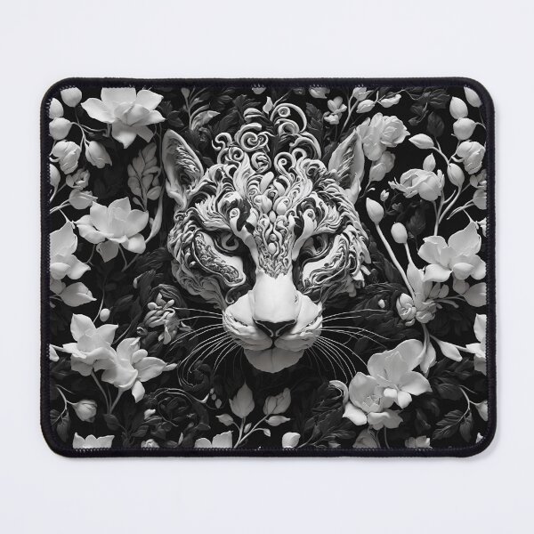 Item preview, Yin and Yang Puma-Rabbit Fusion B&W designed and sold by AmazingLab.