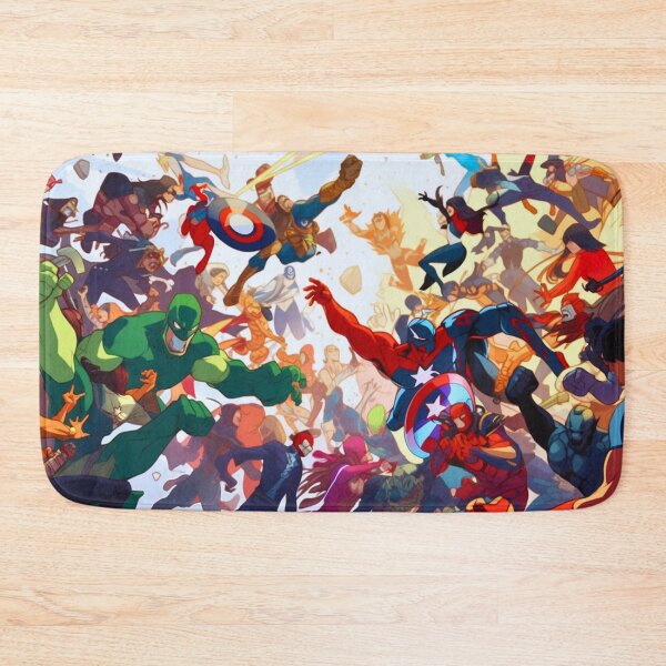 Item preview, Superheroes illustration designed and sold by LazyLifestyle.