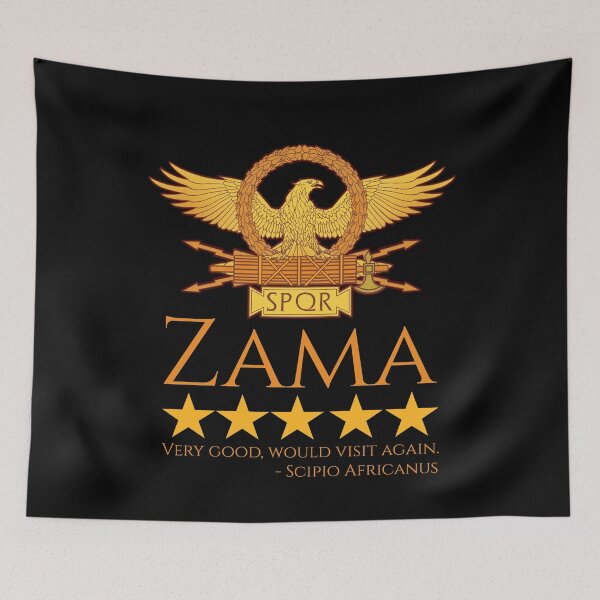Item preview, Ancient Roman History Meme - Zama - Scipio Africanus - Second Punic War designed and sold by Styrman.