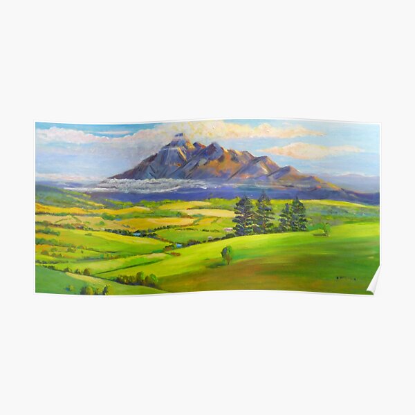 Beautiful Mt Barney Poster