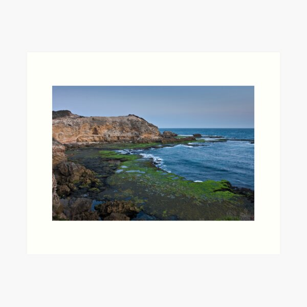 St Paul's cove at low tide, Sorrento Art Print