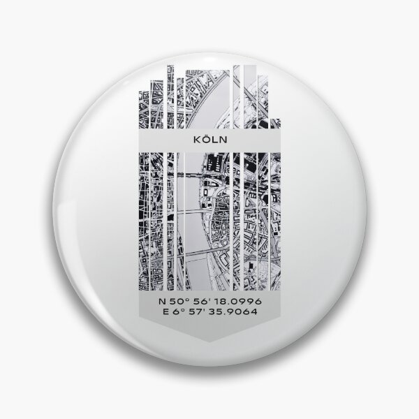 Item preview, GERMANY Cologne - Latitude/Longitude designed and sold by ALLesROUNDER.