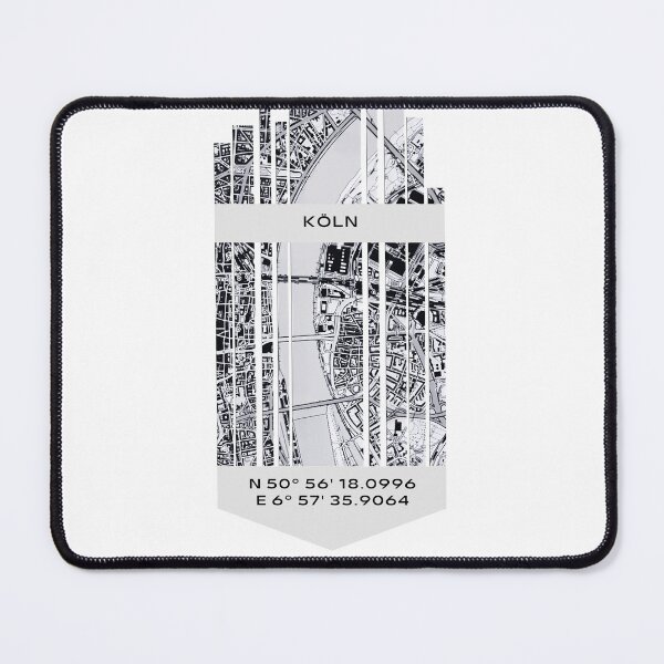 Item preview, GERMANY Cologne - Latitude/Longitude designed and sold by ALLesROUNDER.