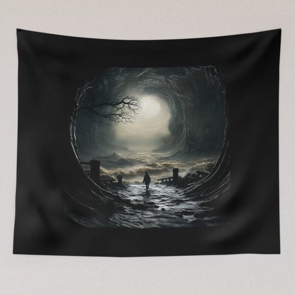 Item preview, Creepy moonlight designed and sold by ladarkepoque.