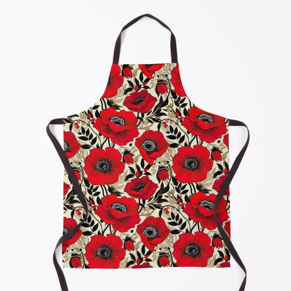 Item preview, Modern design reminiscent of floral motifs with poppies designed and sold by Pflugart.