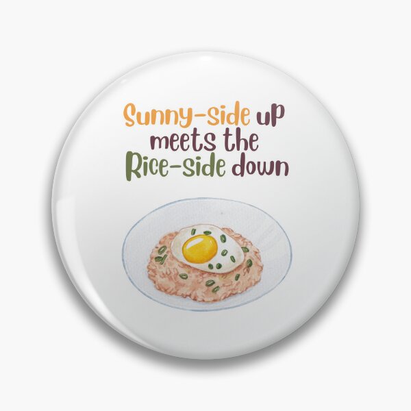 Item preview, Sunny-side up  meets the  Rice-side down designed and sold by shopfindingbeni.