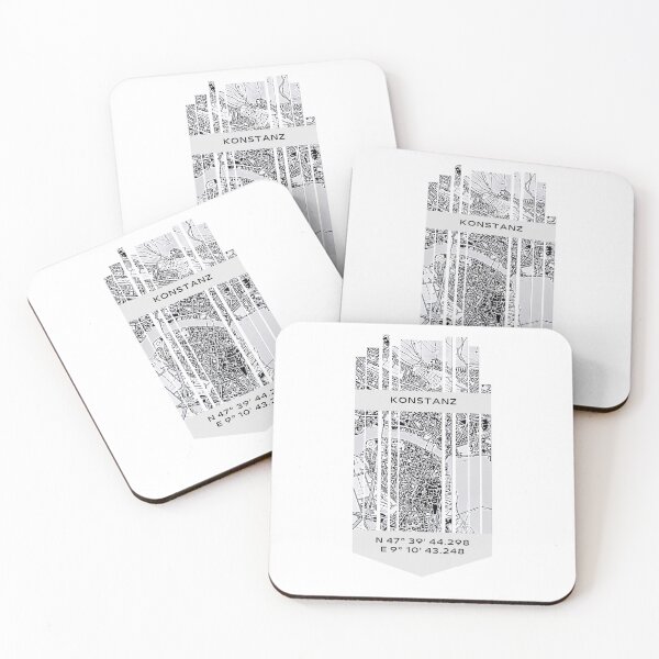 Item preview, GERMANY Konstanz - Latitude Longitude designed and sold by ALLesROUNDER.