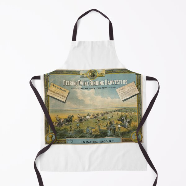 Item preview, STK501647A-Vintage advertisement for Deering harvester machines. designed and sold by StocktrekImages.