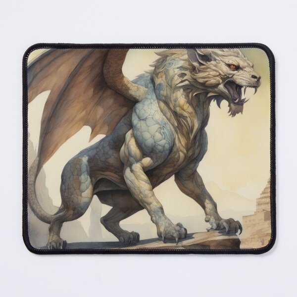 Item preview, The Chimera's View Atop the City designed and sold by ArtbyAdrian.