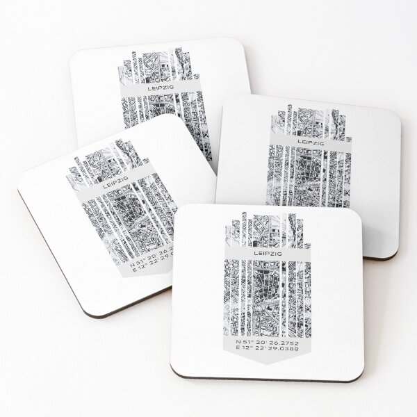 Item preview, GERMANY Leipzig - Latitude/Longitude designed and sold by ALLesROUNDER.