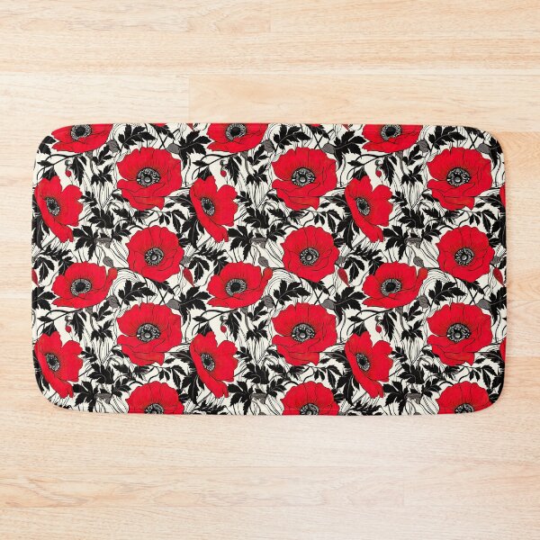 Item preview, Modern design reminiscent of floral motifs with poppies designed and sold by Pflugart.