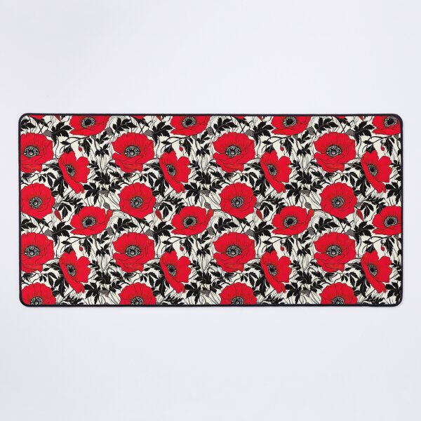 Item preview, Modern design reminiscent of floral motifs with poppies designed and sold by Pflugart.