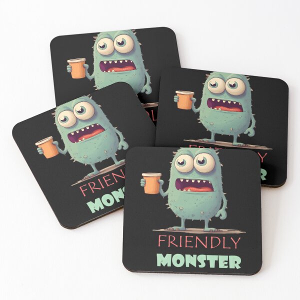 Item preview, Friendly Monster Vibes Active designed and sold by thuuthays.