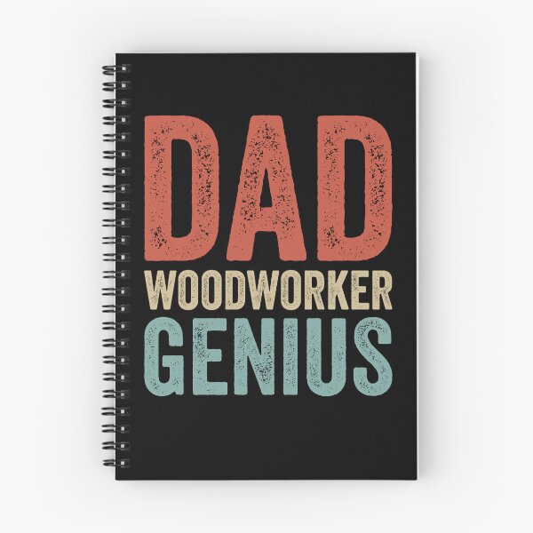 Item preview, Dad Woodworker Shirt Genius Father Retro Woodworking designed and sold by PandaPope.
