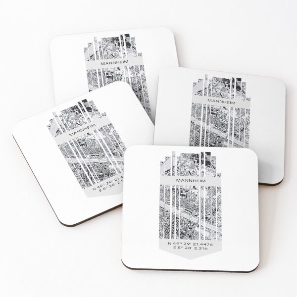 Item preview, GERMANY Mannheim - Latitude/Longitude designed and sold by ALLesROUNDER.