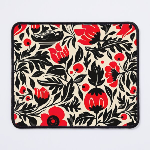 Item preview, Modern design reminiscent of floral motifs with poppies designed and sold by Pflugart.