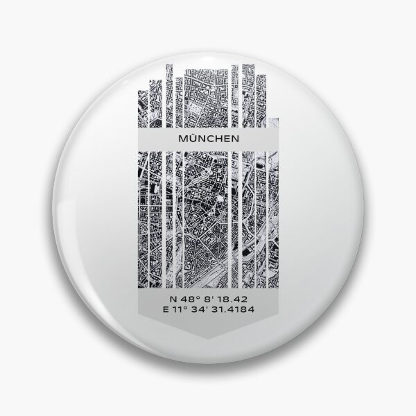 Item preview, GERMANY Munich - Latitude/Longitude designed and sold by ALLesROUNDER.