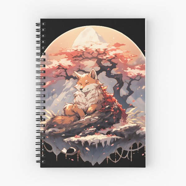Item preview, Japanese Fox Kitsune designed and sold by Yana Grech.