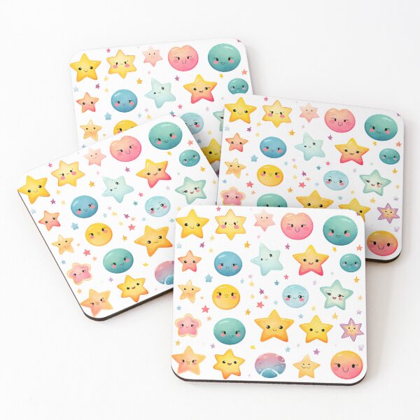 Item preview, Painted Smiling Star: Whimsical Celestial Art designed and sold by Rivanes.