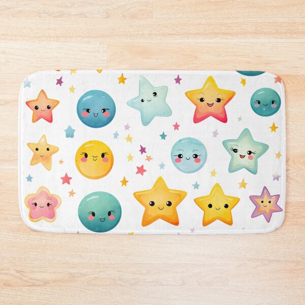 Item preview, Painted Smiling Star: Whimsical Celestial Art designed and sold by Rivanes.