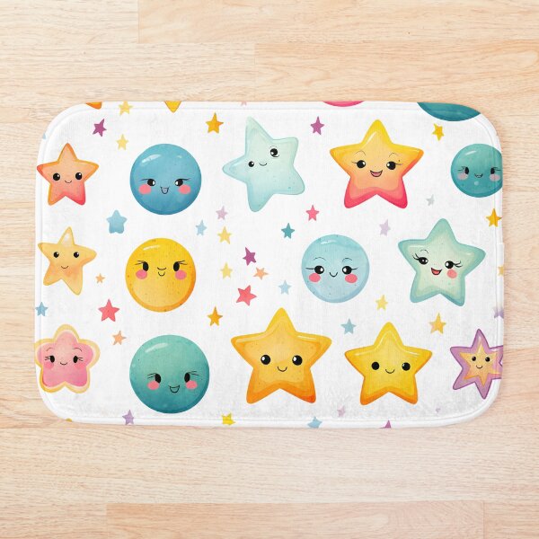 Item preview, Painted Smiling Star: Whimsical Celestial Art designed and sold by Rivanes.