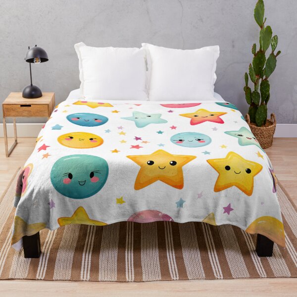Item preview, Painted Smiling Star: Whimsical Celestial Art designed and sold by Rivanes.