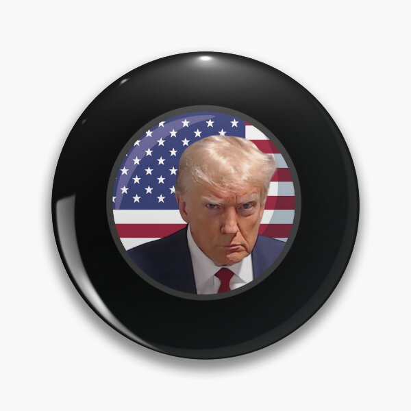 Item preview, Trump mugshot - flag designed and sold by EganPace.
