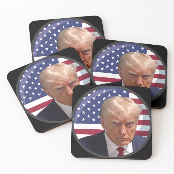 Item preview, Trump mugshot - flag designed and sold by EganPace.