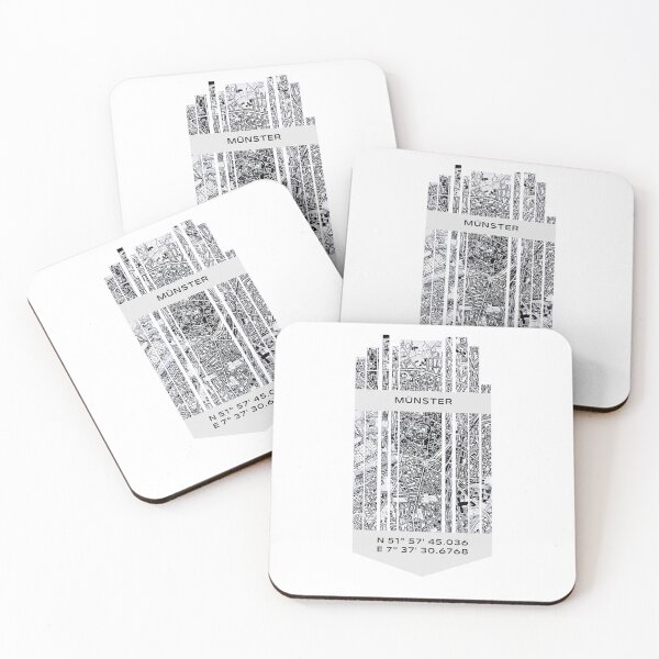 Item preview, GERMANY Munster - Latitude/Longitude designed and sold by ALLesROUNDER.