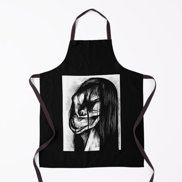 Item preview, Japanese horror J Horror hand manga fan scary face designed and sold by HubbardSeared.
