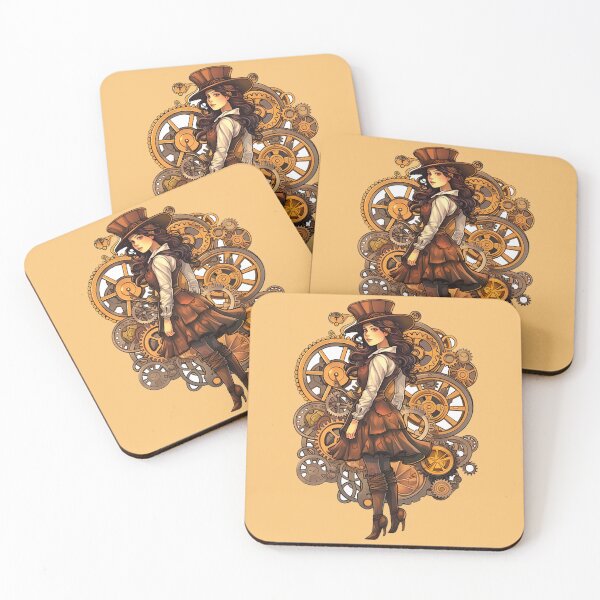 Item preview, Steampunk Symphony: Gears, Clocks & Victorian Elegance designed and sold by PaintbrushPlace.