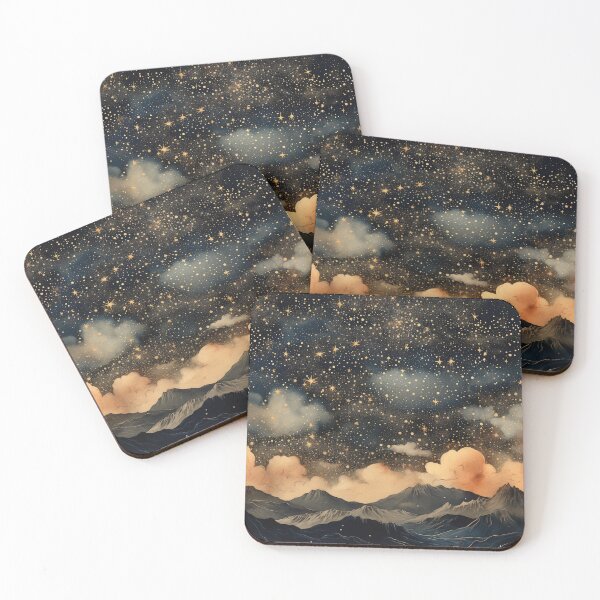 Item preview, Vintage starry sky at night. designed and sold by Design for all.