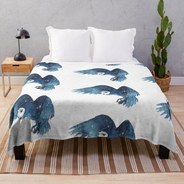 Item preview, Galaxy Flying Barn Owl designed and sold by Threeleaves.