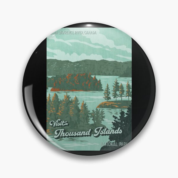 Item preview, Thousand Islands National Park Canada Poster designed and sold by JordanHolmes.