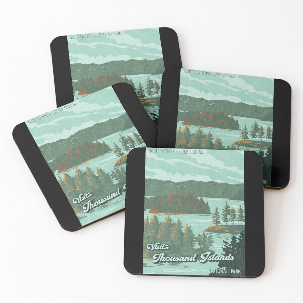 Item preview, Thousand Islands National Park Canada Poster designed and sold by JordanHolmes.