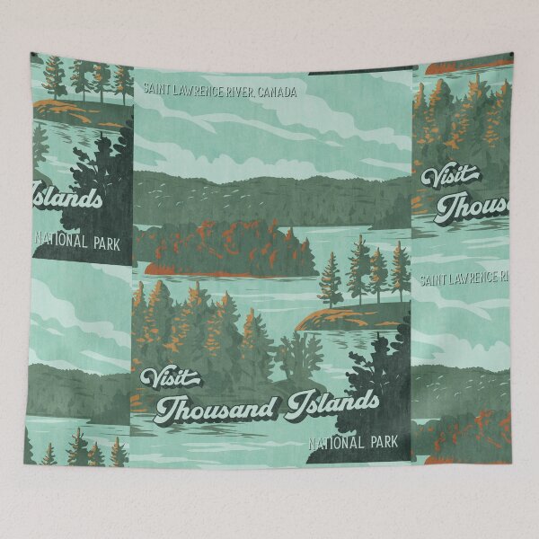 Item preview, Thousand Islands National Park Canada Poster designed and sold by JordanHolmes.