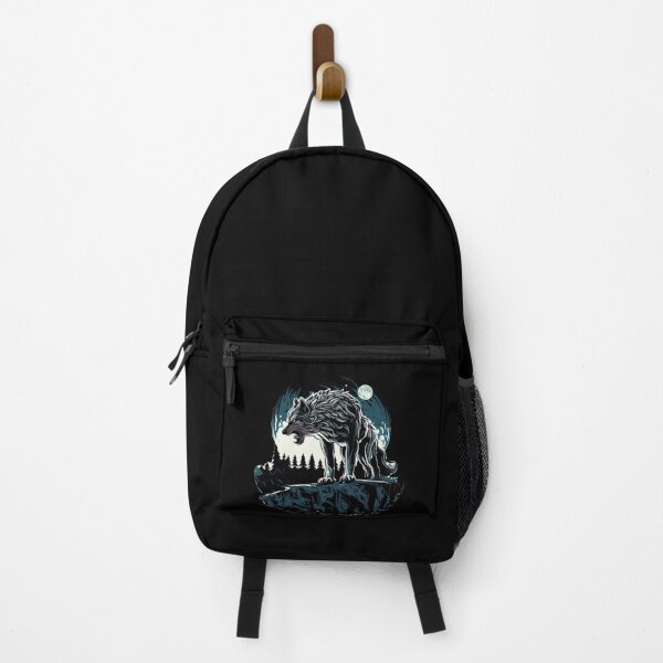 Item preview, Majestic Wolf Under Moonlight designed and sold by ozdilh.
