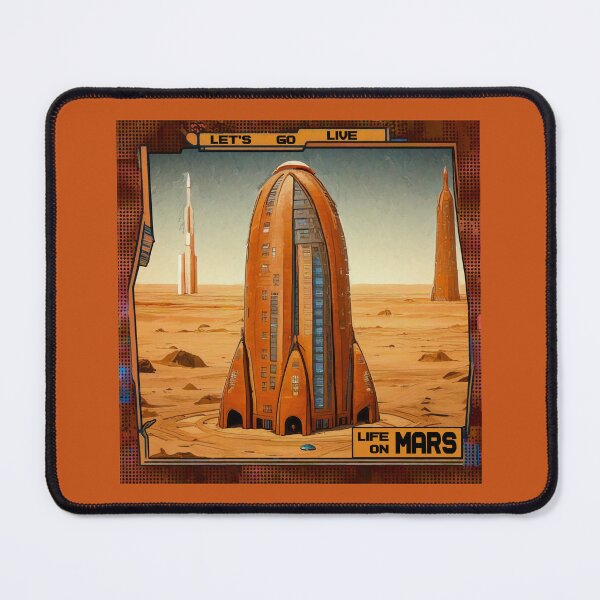 Item preview, Let's go live life on Mars (#08) [Create a set!] designed and sold by SolidEarthArt.