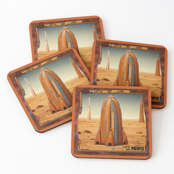 Item preview, Let's go live life on Mars (#08) [Create a set!] designed and sold by SolidEarthArt.