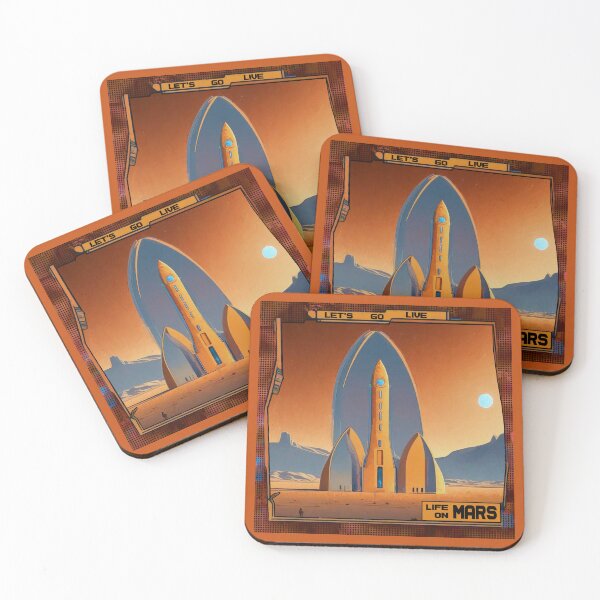 Item preview, Let's go live life on Mars (#09) [Create a set!] designed and sold by SolidEarthArt.