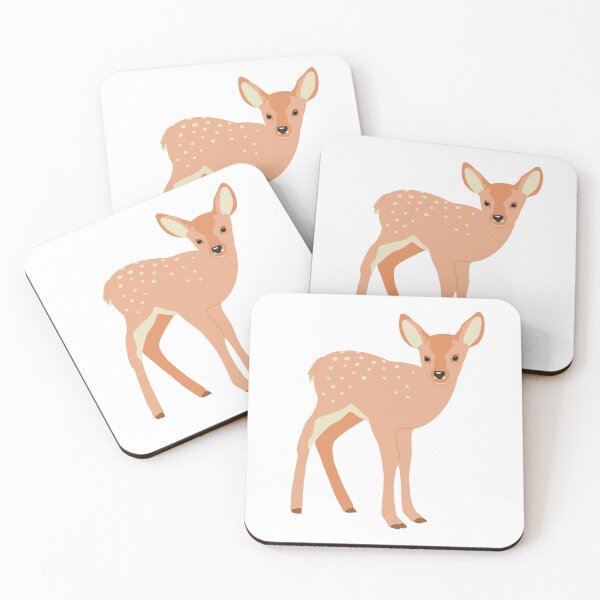 Item preview, Fawn - Graphic Animal Art designed and sold by artmanship.