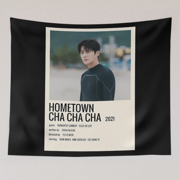 Item preview, Hometown cha cha cha (2021) minimalist (series) designed and sold by SaundersSpirits.
